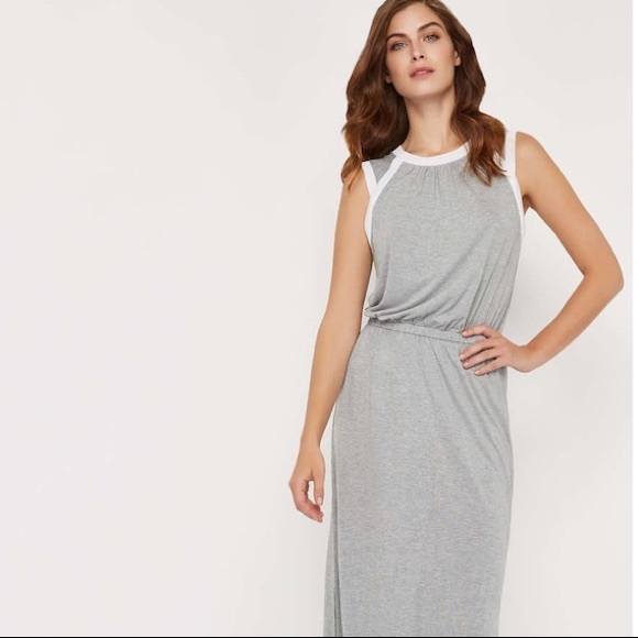 Joe Fresh Sleeveless Ribbed Trim Dress - Picture 2 of 10